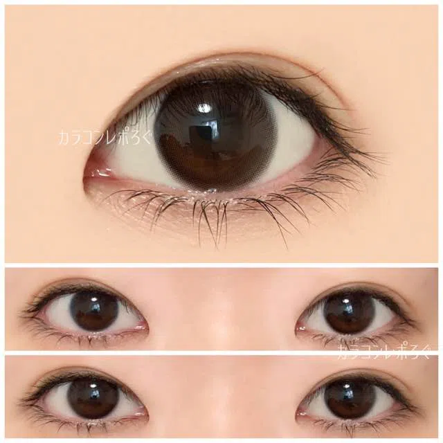 スタンダードブラウン13.1mm｜ゆーこのカラコンレポ＆着画と口コミ